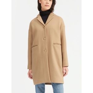 New with Tags sz 12 - Everlane The Cocoon Coat, Camel